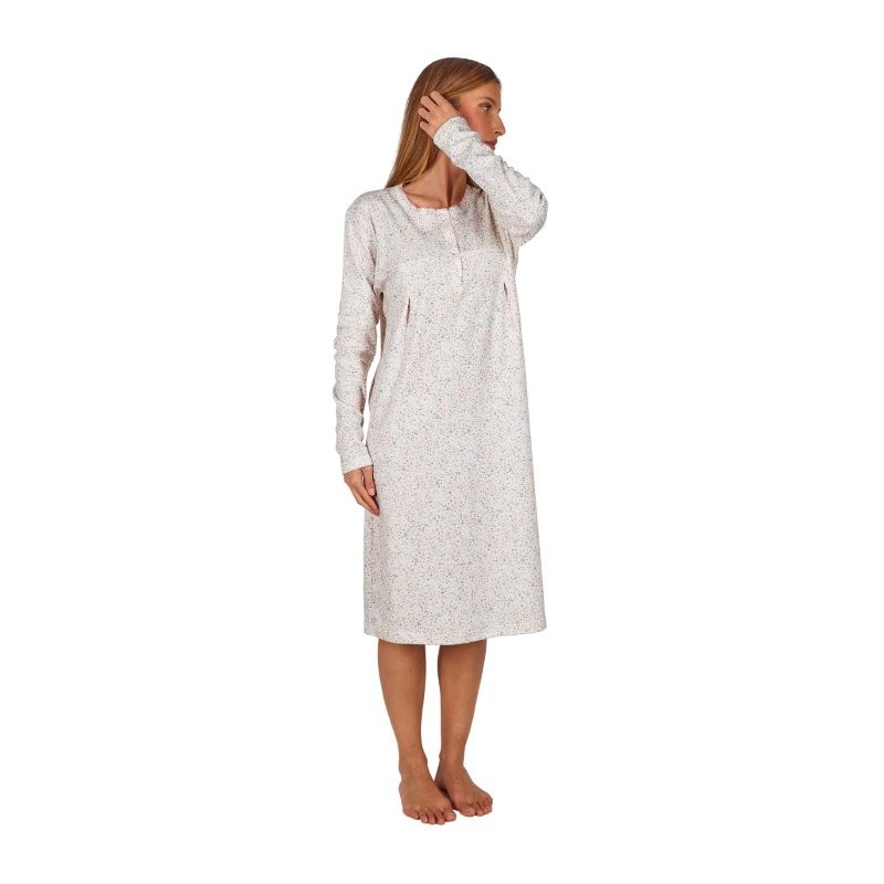 80080 LENISS M-3XL CAMISON MUJER FLORECITAS