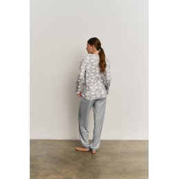 N22162 PROMISE PIJAMA MUJER SPANDEX OVEJITAS