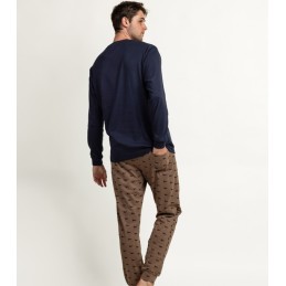 64808 ADMAS PIJAMA HOMBRE LIFESTYLE CHOICE PERRITOS