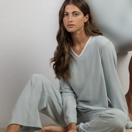 64653 ADMAS PIJAMA MUJER PICO CANALE