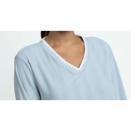 64653 ADMAS PIJAMA MUJER PICO CANALE