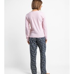 64621 ADMAS PIJAMA MUJER PICO ENCAJE