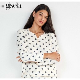 2 20442S GISELA PIJAMA MUJER ÉTNICO