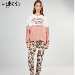 2 20455S GISELA PIJAMA MUJER SNOOPY
