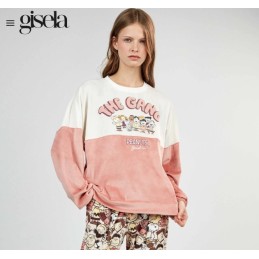 2 20455S GISELA PIJAMA MUJER SNOOPY