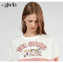 2 20455S GISELA PIJAMA MUJER SNOOPY