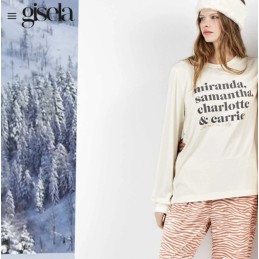 2 20484S GISELA PIJAMA MUJER SEX AND THE CITY