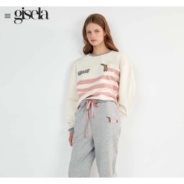 2 20513S GISELA PIJAMA MUJER WOOF