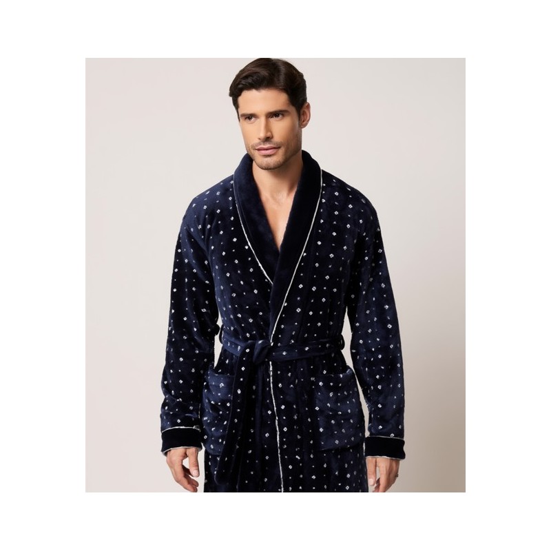 1014-C LIN M-2XL BATA HOMBRE CORTA DIBUJO PEQUEÑO