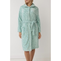 VERD 1093 LIN M-2XL BATA MUJER CORALINA JACQUARD