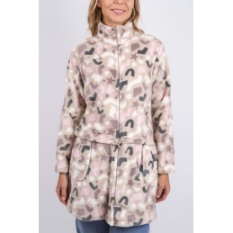 1106-CR LIN M-2XL BATA MUJER CORALINA GEOMETRICO ABSTRACTO