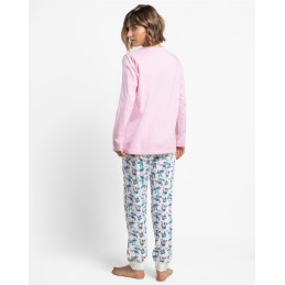 64316 LILO  STITCH  PIJAMA MUJER STITCH TIME TO CHILL