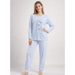 6618 LIN PIJAMA MUJER DANCING IM THE RAIN