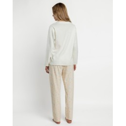 64596 ADMAS PIJAMA MUJER WINTER LANDSCAPE
