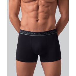 NEG/VERD PB738 DON ALGODON PACK-2 BOXER HOMBRE FANTASIA GOMA VISTA