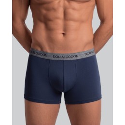 MNO/VERDE PB04 DON ALGODON PACK-2 BOXER HOMBRE FANTASIA GOMA VISTA