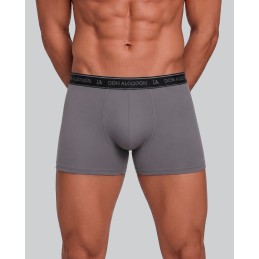 GRIS/VERD PB10 DON ALGODON PACK-2 BOXER HOMBRE GOMA VISTA