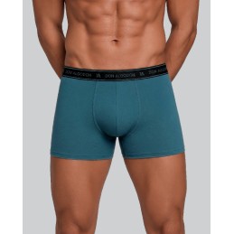 PB10 DON ALGODON PACK-2 BOXER HOMBRE GOMA VISTA GrisVerde Foto