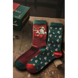 21363 ADMAS ESTUCHE REGALO PACK-2 CALCETIN PINOCHO CHRISTMAS