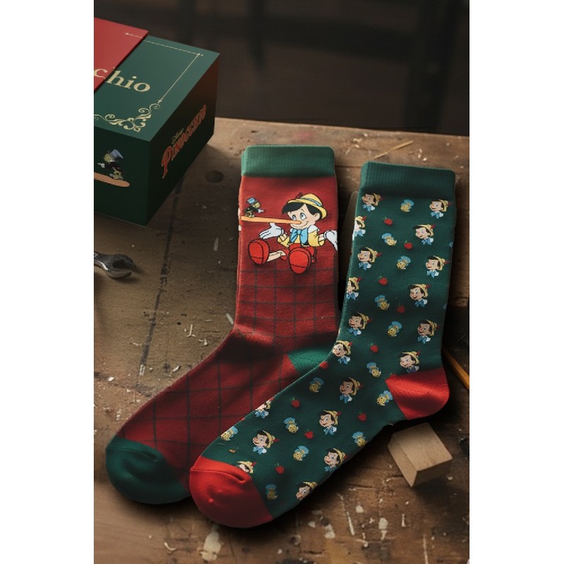 21363 ADMAS ESTUCHE REGALO PACK-2 CALCETIN PINOCHO CHRISTMAS