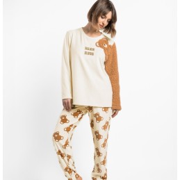 64964 ADMAS PIJAMA MUJER BEAR HUGS