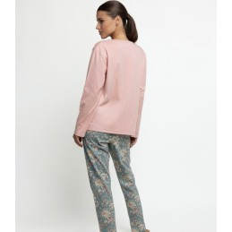64611 ADMAS PIJAMA MUJER TAPETA GARDEN