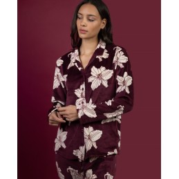 64656 ADMAS PIJAMA ABIERTO FLORAL