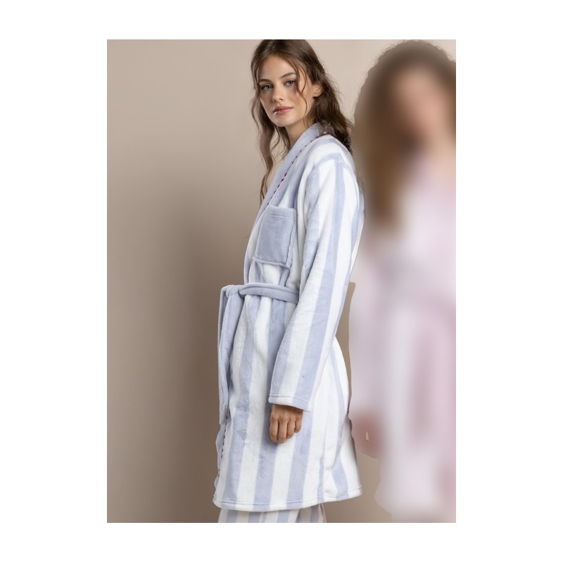 AZUL 67386 ADMAS BATA MUJER RAYAS