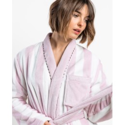 67386 ADMAS BATA MUJER RAYAS Rosa Foto
