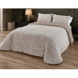 TIGRA 001 MANTEROL 150 (250x260) COMFORTER BORREGUITO+2 CUADRANTES (50X70)