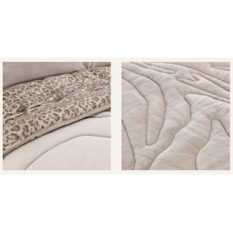 TIGRA 001 MANTEROL 150 (250x260) COMFORTER BORREGUITO+2 CUADRANTES (50X70)