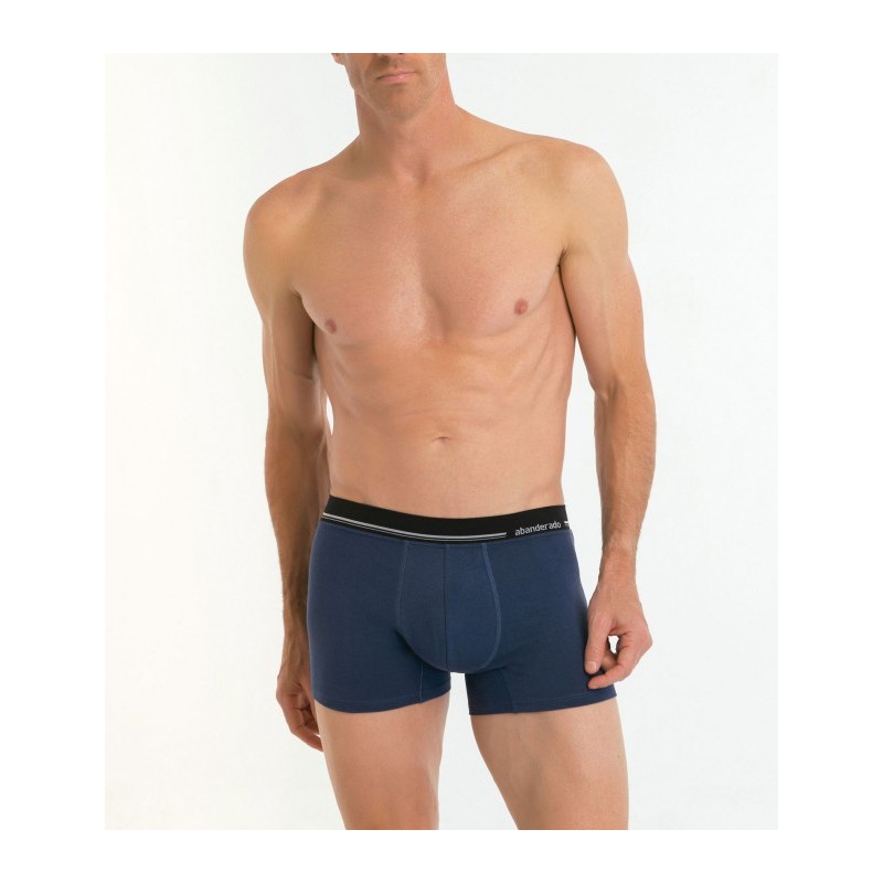 Azul navy A077I ABANDERADO BOXER HOMBRE CINTURA EXTRA SUAVE Foto 3814 Azul navy A077I ABANDERADO BOXER HOMBRE CINTURA EXTRA SUAVE Foto 3814
