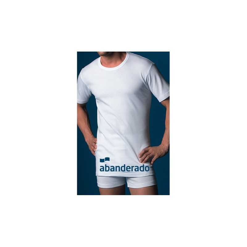 Blanco 806 ABANDERADO CAMISETA HOMBRE FIBRA THERMAL MCORTA CREDONDO Foto 3835 Blanco 806 ABANDERADO CAMISETA HOMBRE FIBRA THERMAL MCORTA CREDONDO Foto 3835