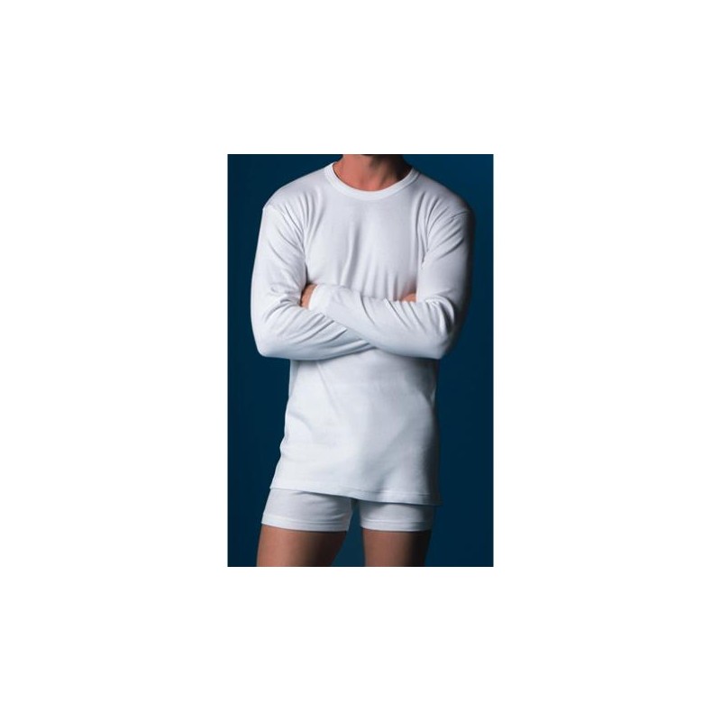 BLCO 808 ABANDERADO CAMISETA HOMBRE FIBRA THERMAL M/LARGA C/REDONDO BLCO 808 ABANDERADO CAMISETA HOMBRE FIBRA THERMAL M/LARGA C/REDONDO