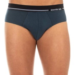 GRIS AZUL A077H ABANDERADO SLIP CRO CINTURA EXTRA SUAVE Foto 3891