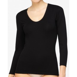 7728 AVET CAMISETA MUJER MANGA LARGA ALGODON SIN COSTURAS Foto 4206