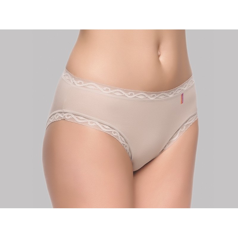 Piel 239 NAIARA BRAGA BIKINI ALGODON ENCAJE CAMAL Y CINTURA Foto 4542