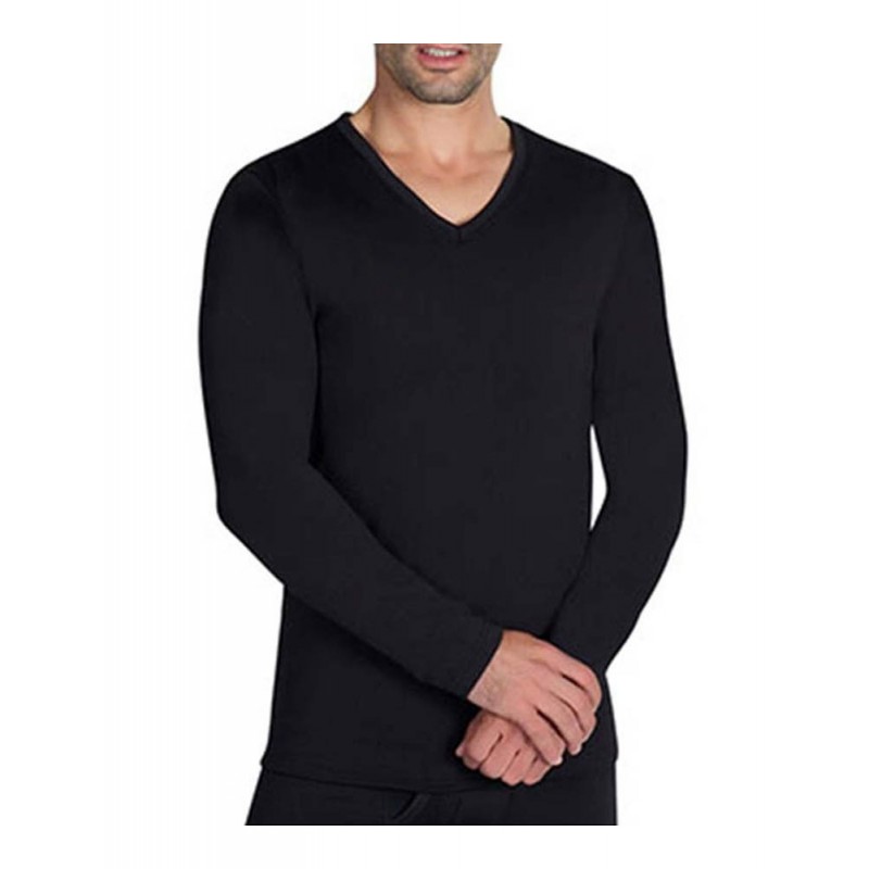 Negro 70101 YSABEL MORA CAMISETA HOMBRE TERMICA M/LARGA C/ PICO Foto 4938 Negro 70101 YSABEL MORA CAMISETA HOMBRE TERMICA M/LARGA C/ PICO Foto 4938