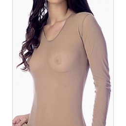 ISAURA ML TERÉS CAMISETA SRA TULL LISO "8302"