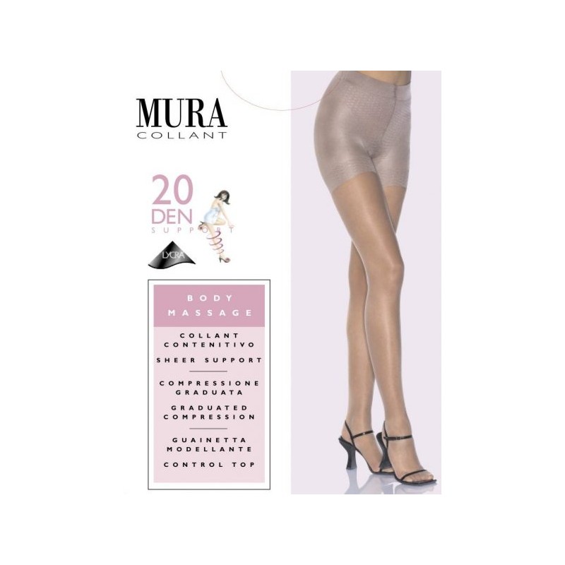 302XL MURA 5/6-XL PANTY BODY CONTROL MASSAGE 20 DEN Foto 5433 302XL MURA 5/6-XL PANTY BODY CONTROL MASSAGE 20 DEN Foto 5433