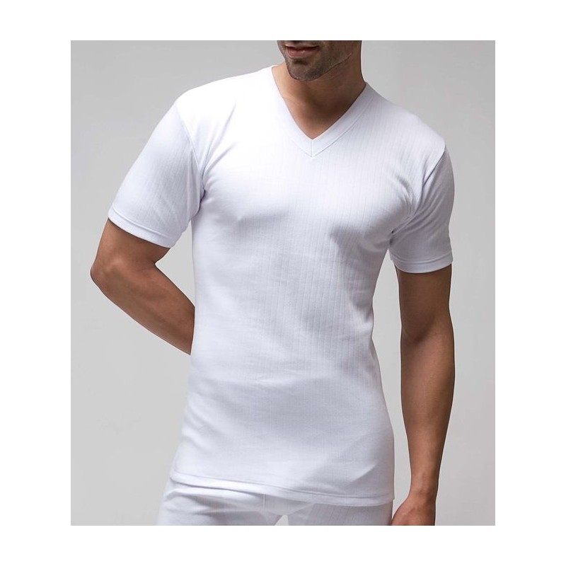 Blanco 721 RAPIFE 44-52 CAMISETA HOMBRE ALGODON THERMAL MCORTA CPICO Foto 5665 Blanco 721 RAPIFE 44-52 CAMISETA HOMBRE ALGODON THERMAL MCORTA CPICO Foto 5665