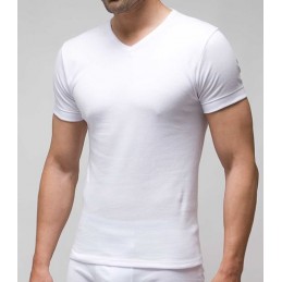 Blanco 7421 RAPIFE 56-64 BLANCO CAMISETA HOMBRE TERMICA MCORTA CPICO Foto 5671