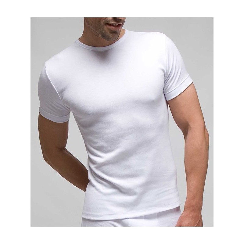 Blanco 3118 RAPIFE BLANCO CAMISETA HOMBRE ALG LYCRA MANGA CORTA CUELLO REDONDO Foto 5676 Blanco 3118 RAPIFE BLANCO CAMISETA HOMBRE ALG LYCRA MANGA CORTA CUELLO REDONDO Foto 5676