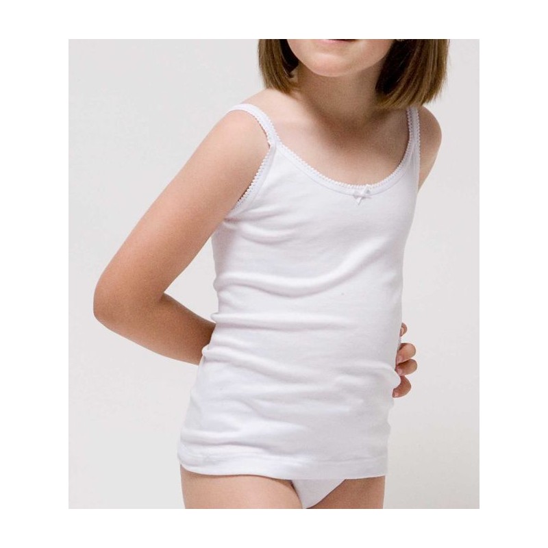 Blanco 2305 RAPIFE 10-16 CAMISETA NIÑA TTE FINO Foto 5769 Blanco 2305 RAPIFE 10-16 CAMISETA NIÑA TTE FINO Foto 5769