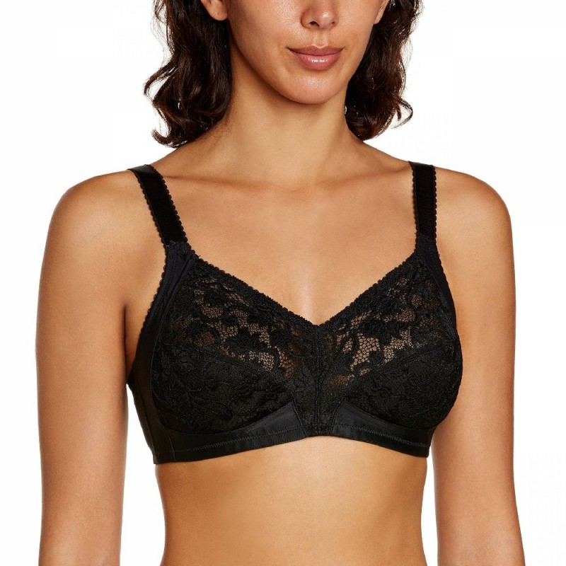 Negro DELICATE DOREEN N D TRIUMPH SUJETADOR REDUCTOR CLASICO SIN AROS Foto 7015 Negro DELICATE DOREEN N D TRIUMPH SUJETADOR REDUCTOR CLASICO SIN AROS Foto 7015