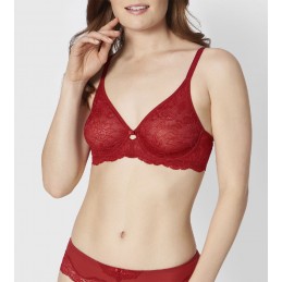 Rojo AMOURETTE CHARM W C TRIUMPH SUJETADOR AROS SIN RELLENO BLONDA Foto 7123