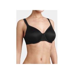 04 NEGRO COMFORT MINIMIZER W D TRIUMPH SUJETADOR AROS SIN RELLENO CONT JACQUARD LATERAL Foto 7147
