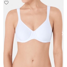 Blanco MODERN SOFT+COTTON N C TRIUMPH SUJETADOR CLASICO SIN AROS RAYAS Foto 7595