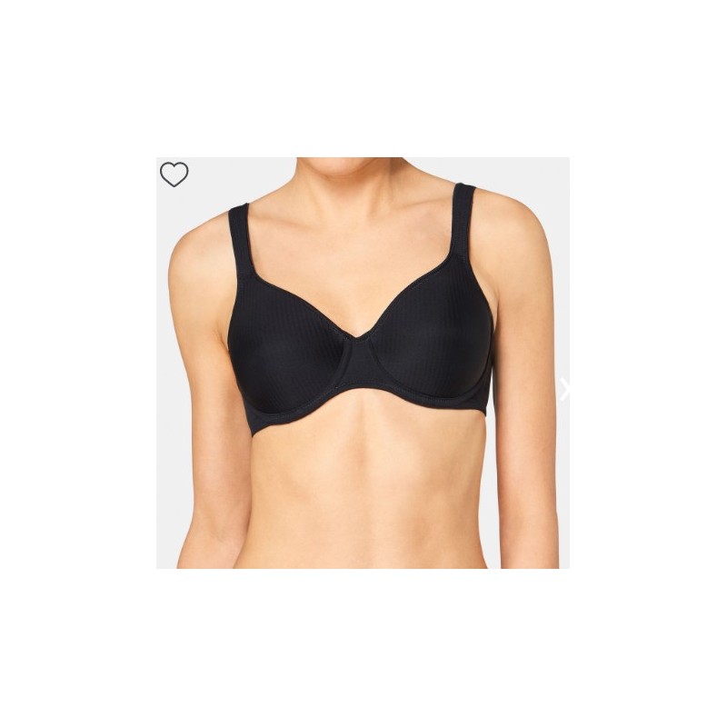 Negro MODERN SOFT+COTTON N C TRIUMPH SUJETADOR CLASICO SIN AROS RAYAS Foto 7596 Negro MODERN SOFT+COTTON N C TRIUMPH SUJETADOR CLASICO SIN AROS RAYAS Foto 7596