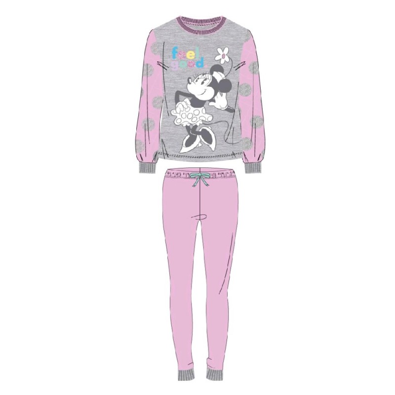 6348 DISNEY PIJAMA NIÑA ALGODON MINNIE 6348 DISNEY PIJAMA NIÑA ALGODON MINNIE